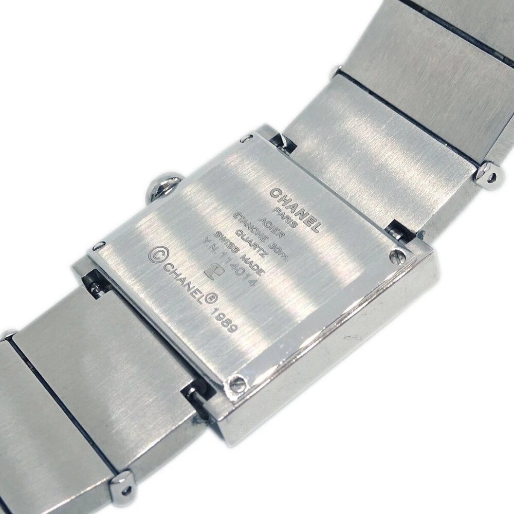 Chanel Mademoiselle Quartz Watch SS Y.N.114014 184517 - Picture 13 of 16